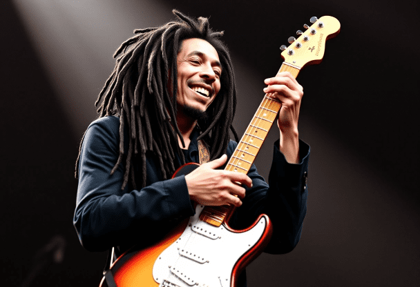 Jamaican reggae icon Bob Marley